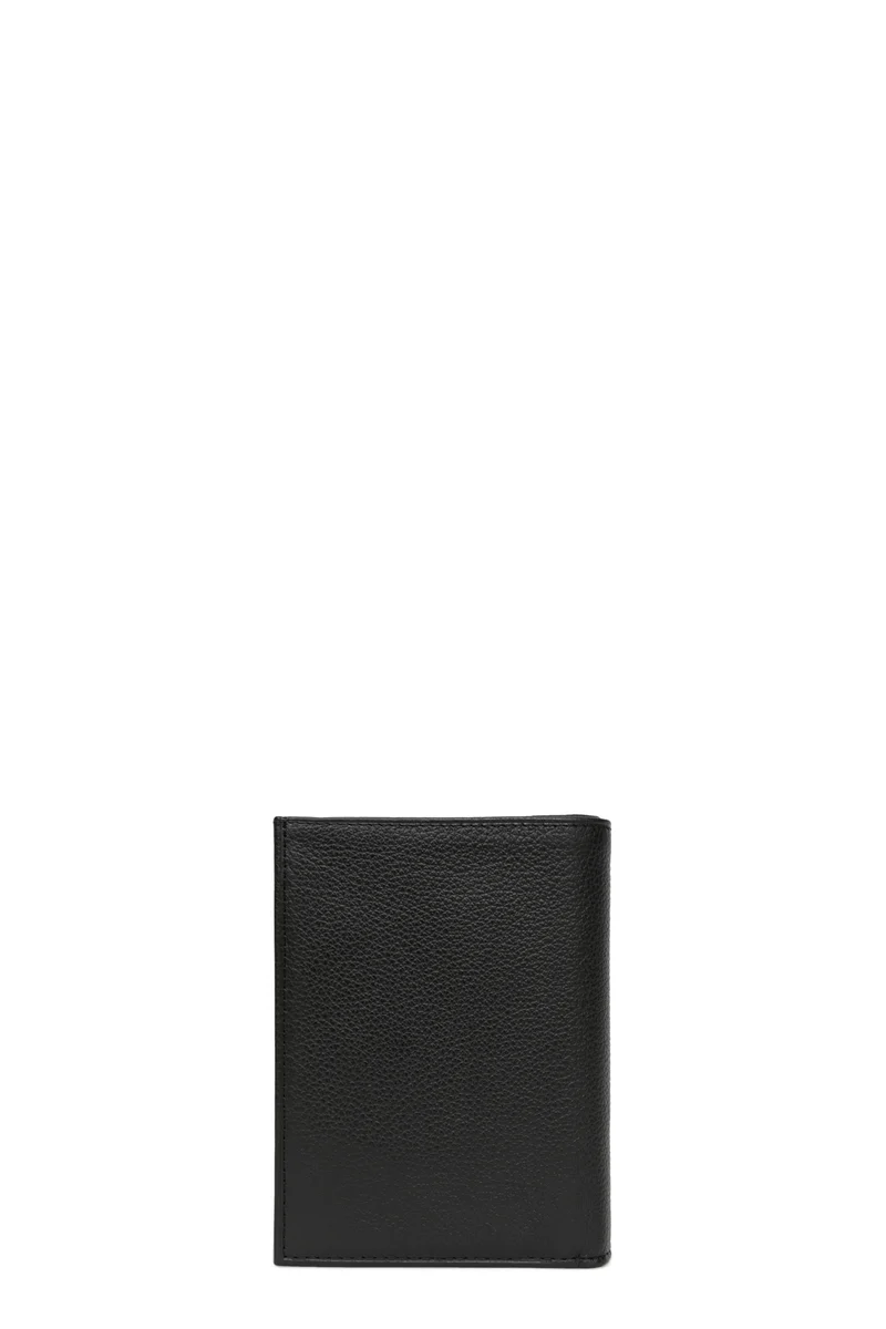 Portefeuille européen - 2 volets - Cuir