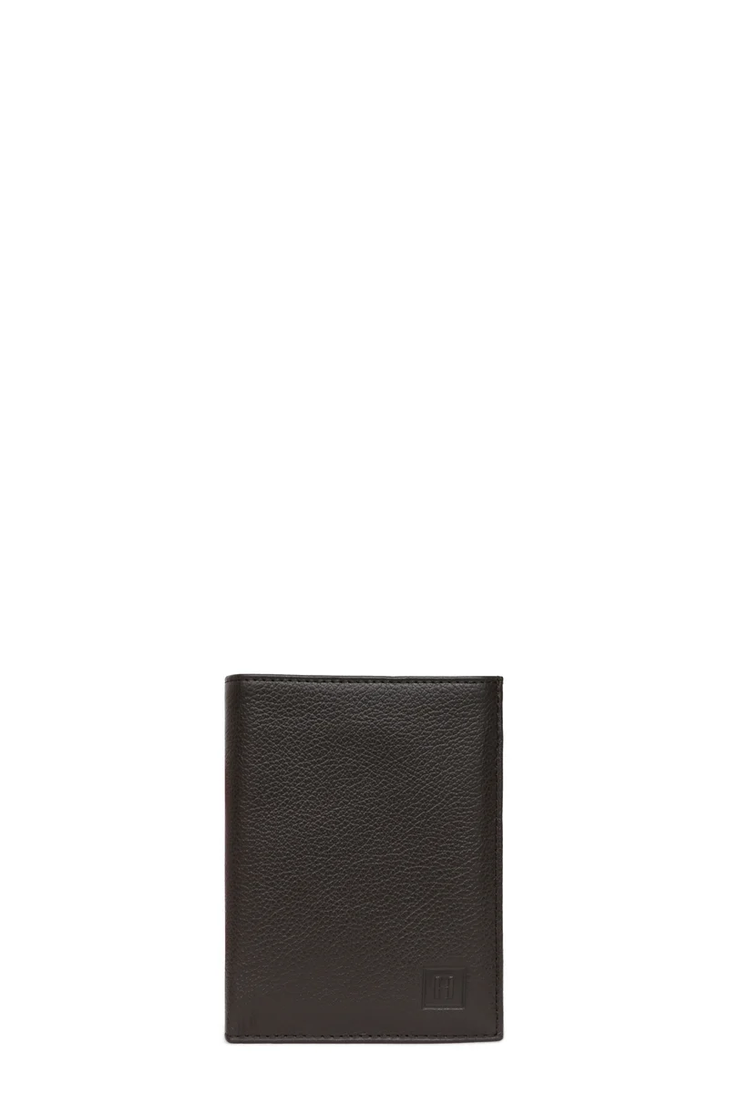 Portefeuille européen - 2 volets - Cuir