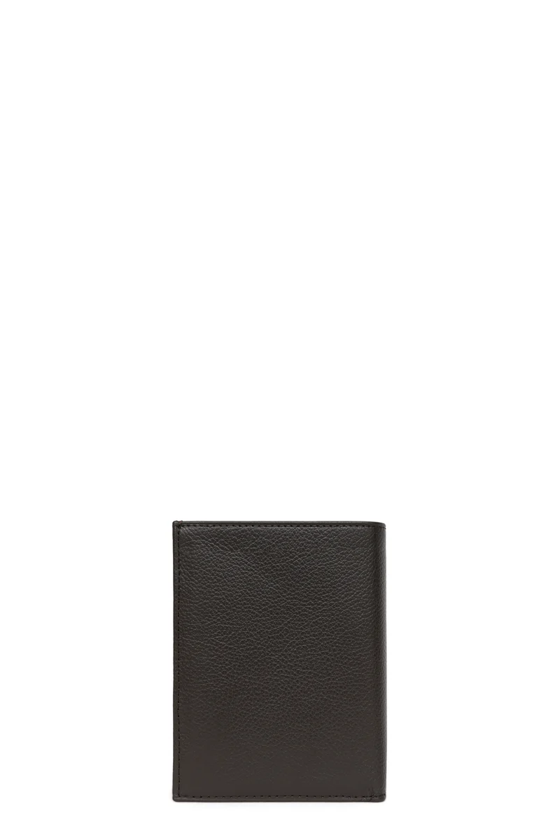 Portefeuille européen - 2 volets - Cuir