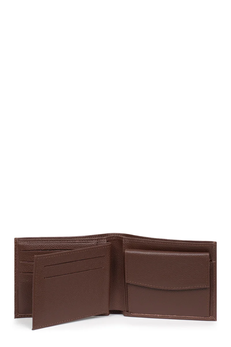 Portefeuille italien - 2 volets - Cuir
