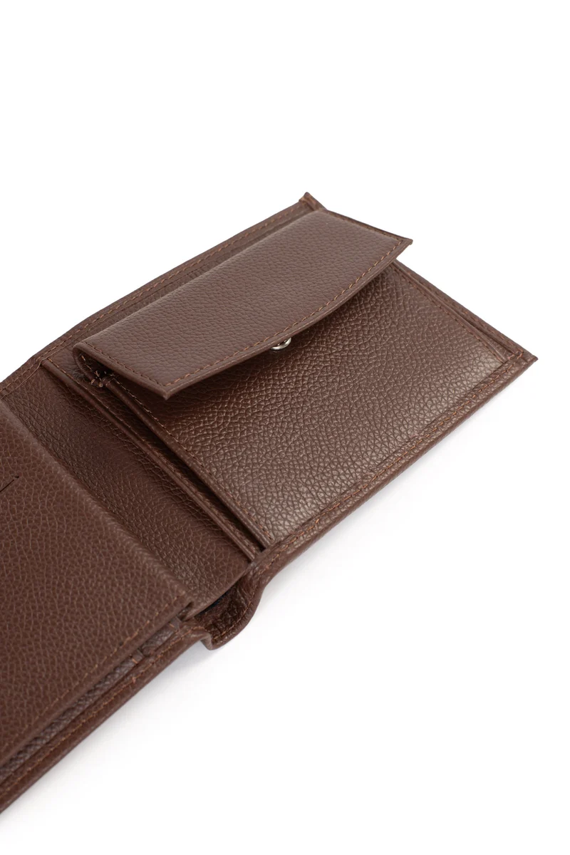 Portefeuille italien - 2 volets - Cuir