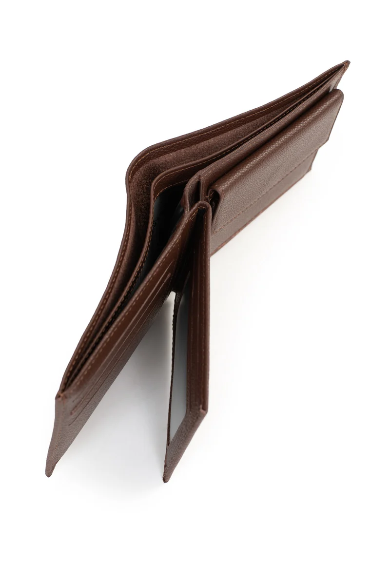 Portefeuille italien - 2 volets - Cuir