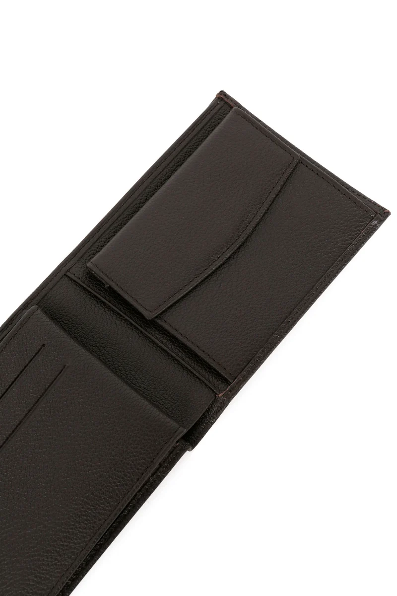 Portefeuille italien - 2 volets - Cuir