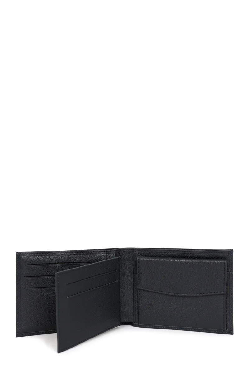 Portefeuille italien - 2 volets - Cuir
