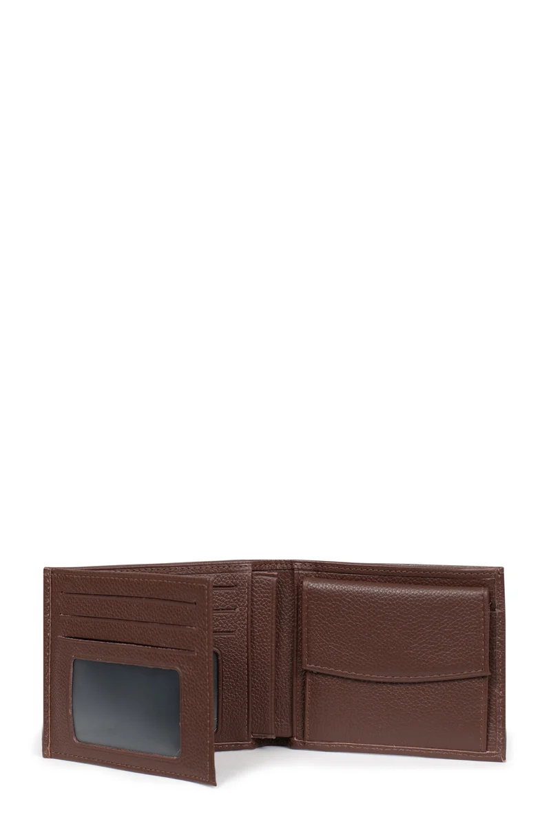 Portefeuille italien - 2 volets - Cuir