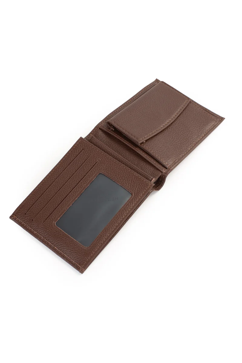 Portefeuille italien - 2 volets - Cuir
