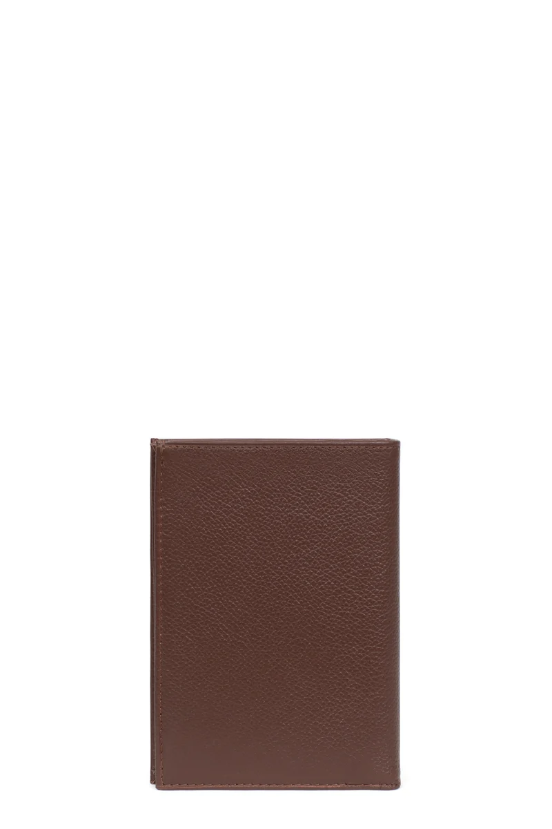 Portefeuille européen - 3 volets - Cuir