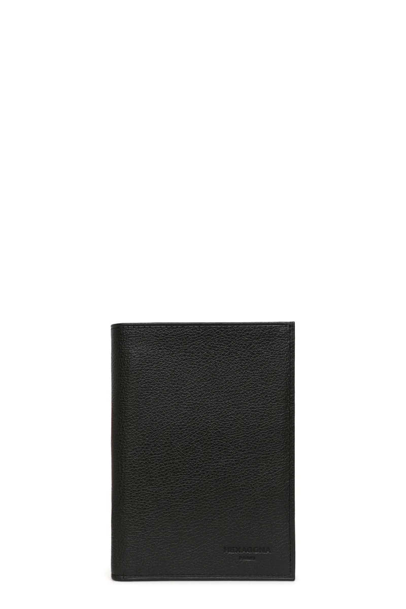 Portefeuille européen - 3 volets - Cuir