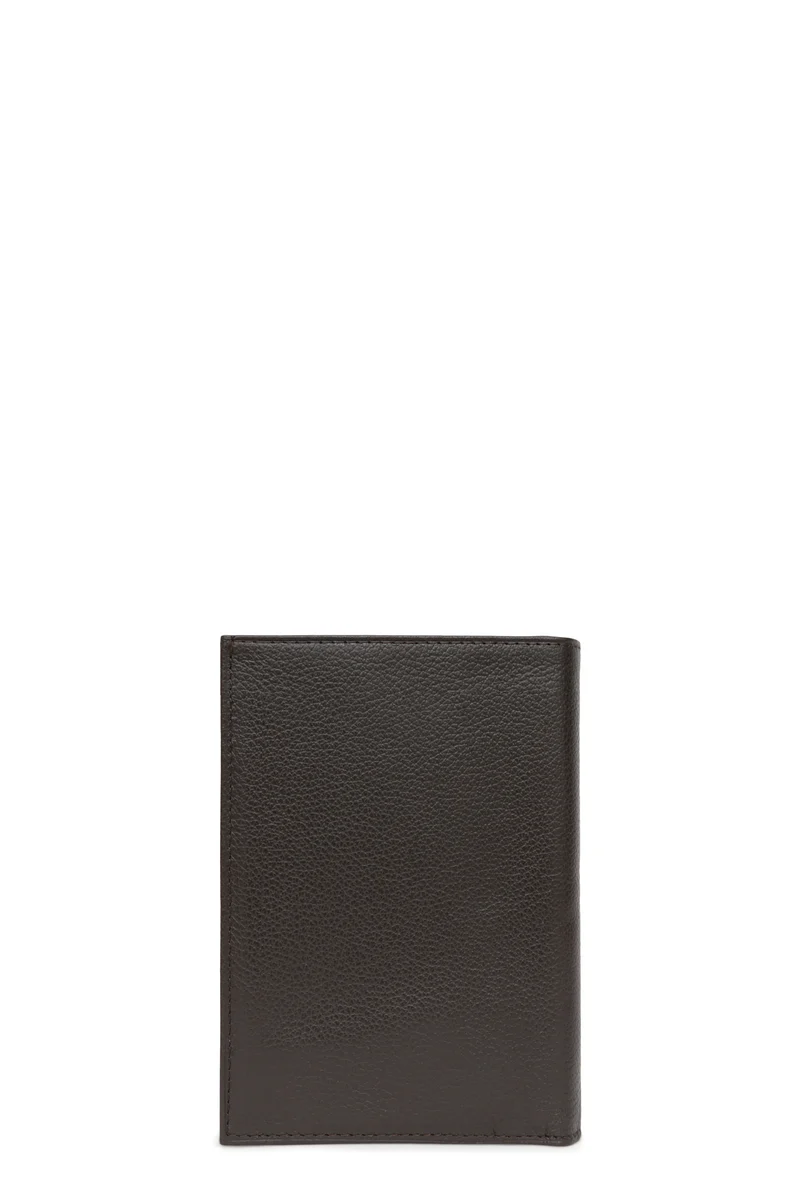Portefeuille européen - 3 volets - Cuir