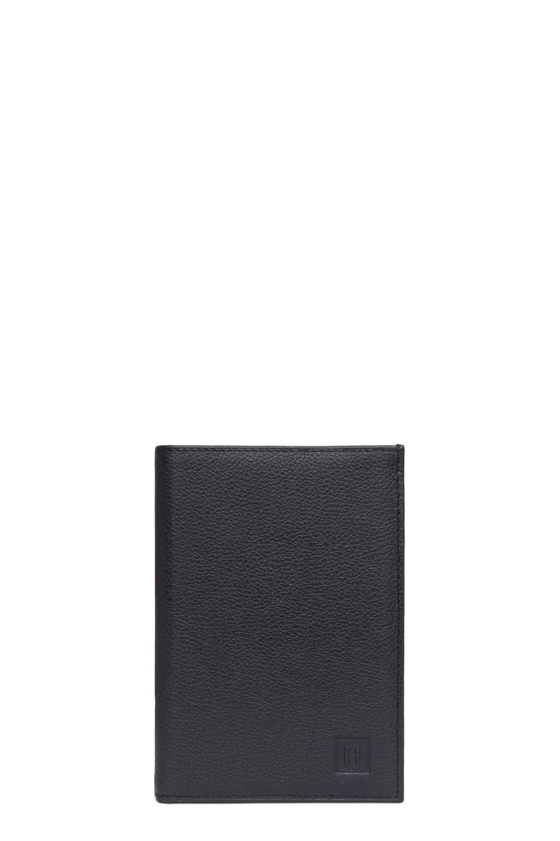 Portefeuille européen - 3 volets - Cuir