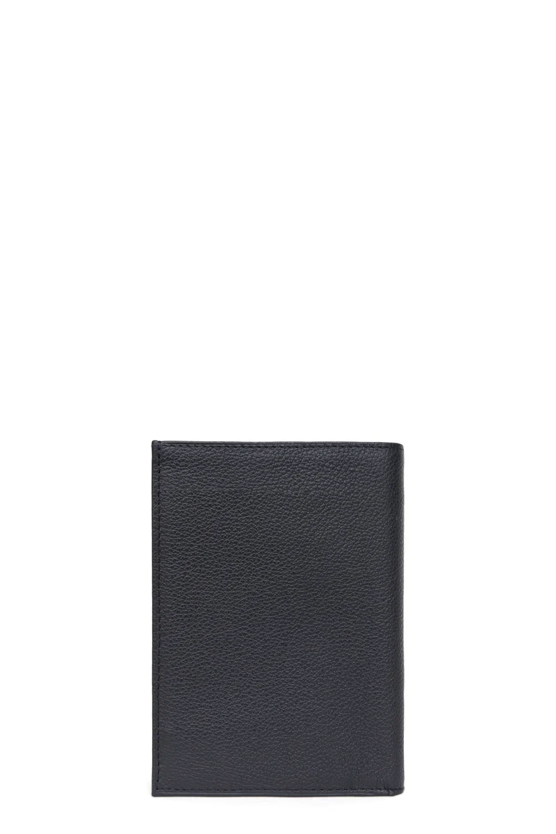 Portefeuille européen - 3 volets - Cuir