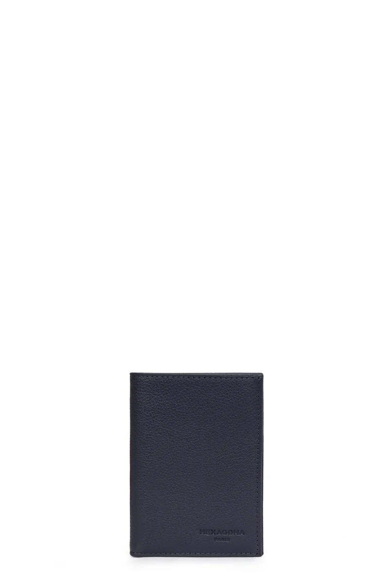 Portefeuille européen - 1 volet - Cuir