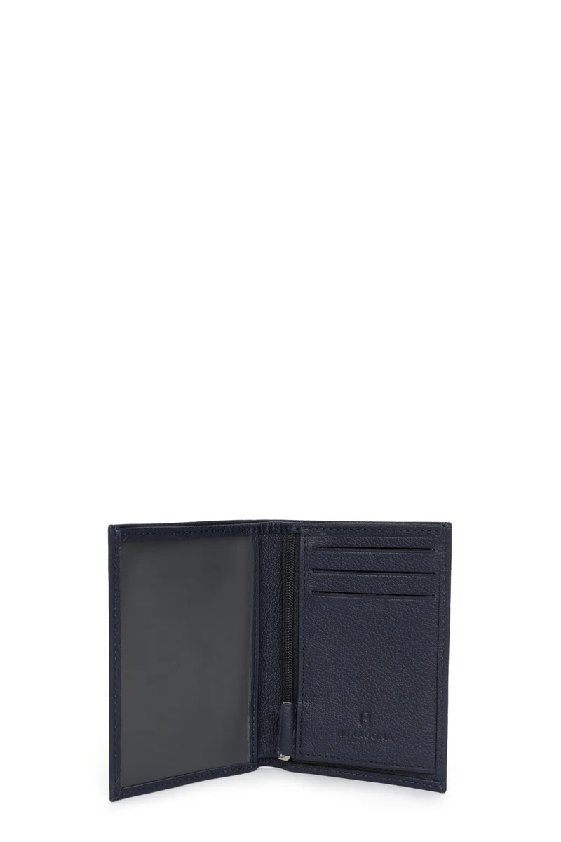 Portefeuille européen - 1 volet - Cuir