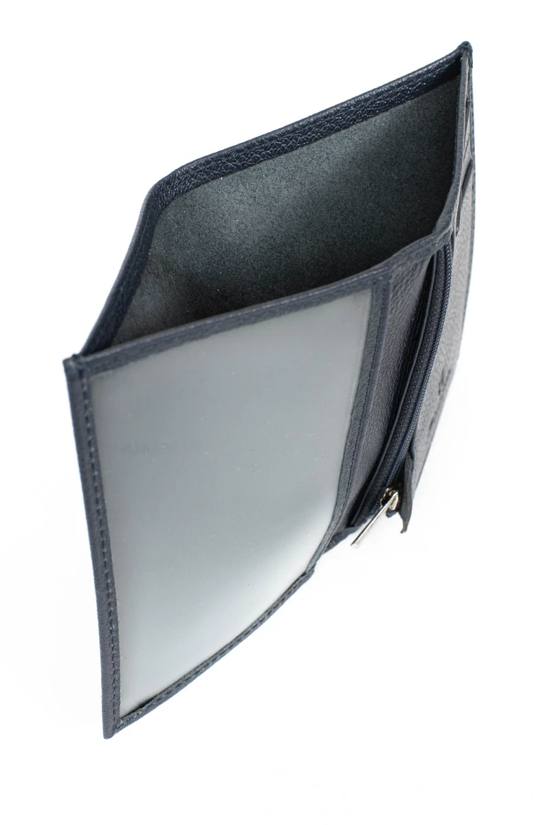 Portefeuille européen - 1 volet - Cuir