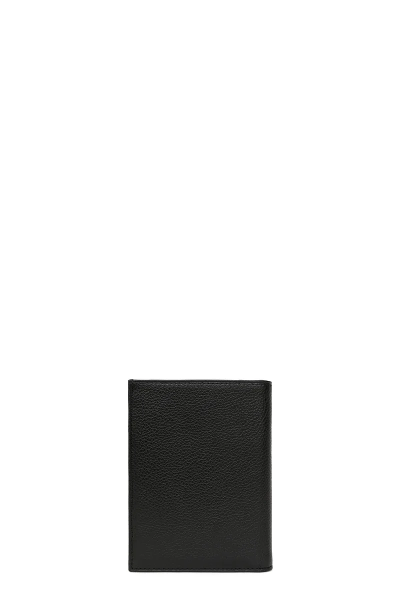 Portefeuille européen - 2 volets - Cuir