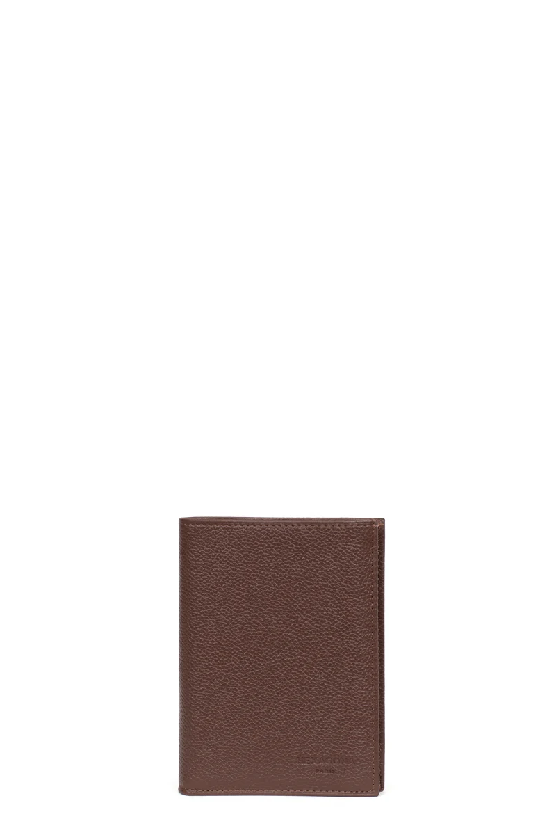 Portefeuille européen - 3 volets - Cuir