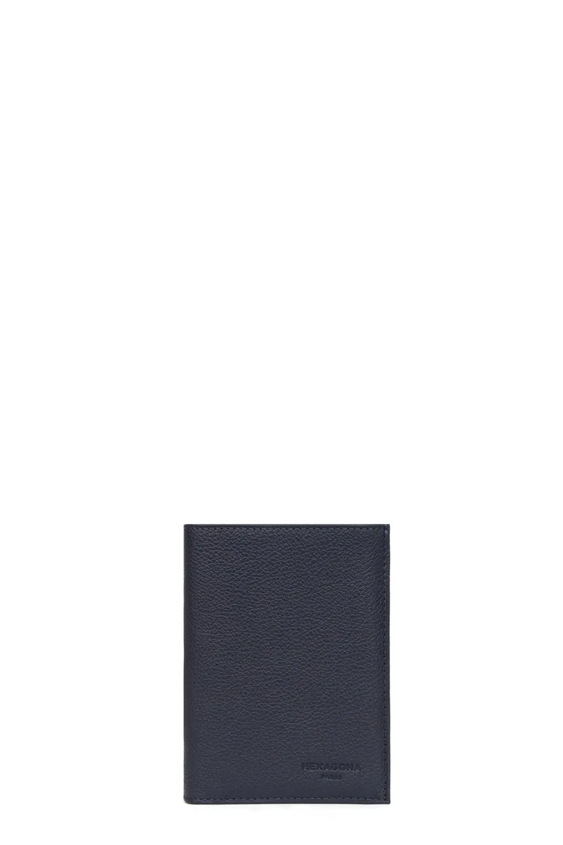 Portefeuille européen - 2 volets - Cuir
