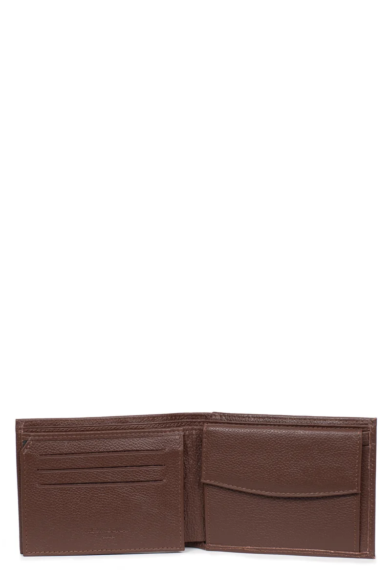 Portefeuille italien - 2 volets - Cuir