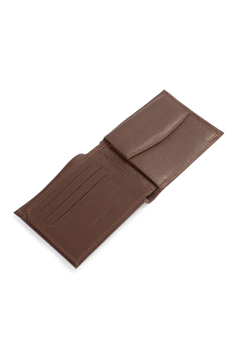 Portefeuille italien - 2 volets - Cuir