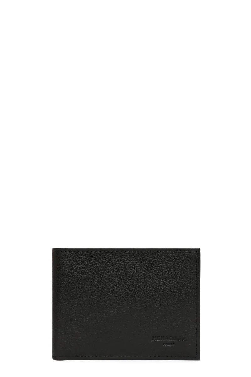 Portefeuille italien - 2 volets - Cuir