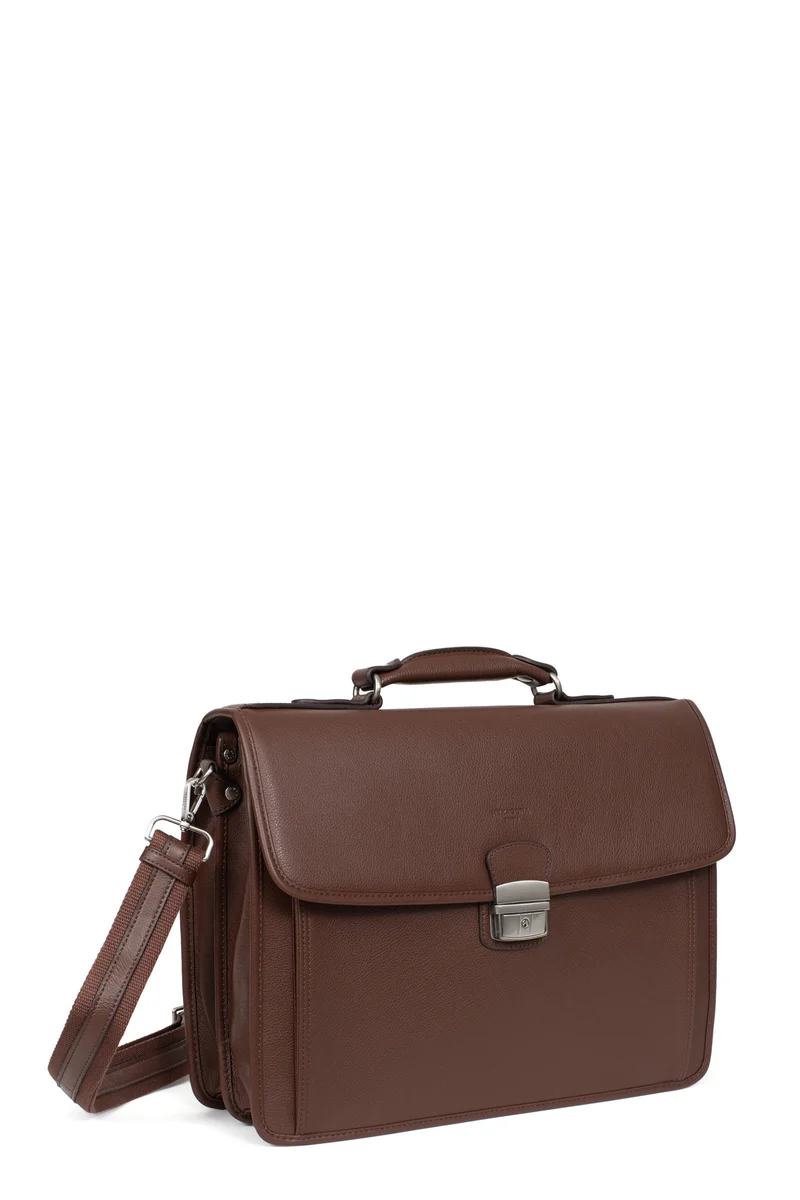 Cartable - A4 - Cuir