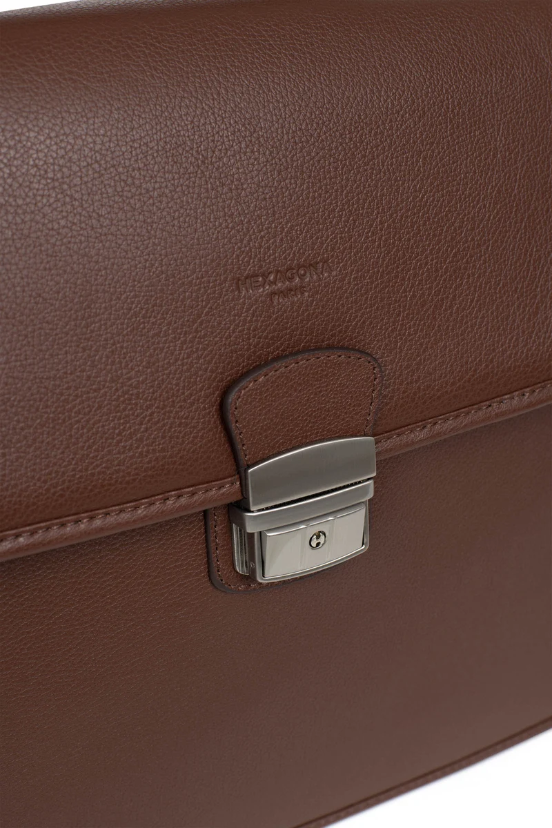 Cartable - A4 - Cuir