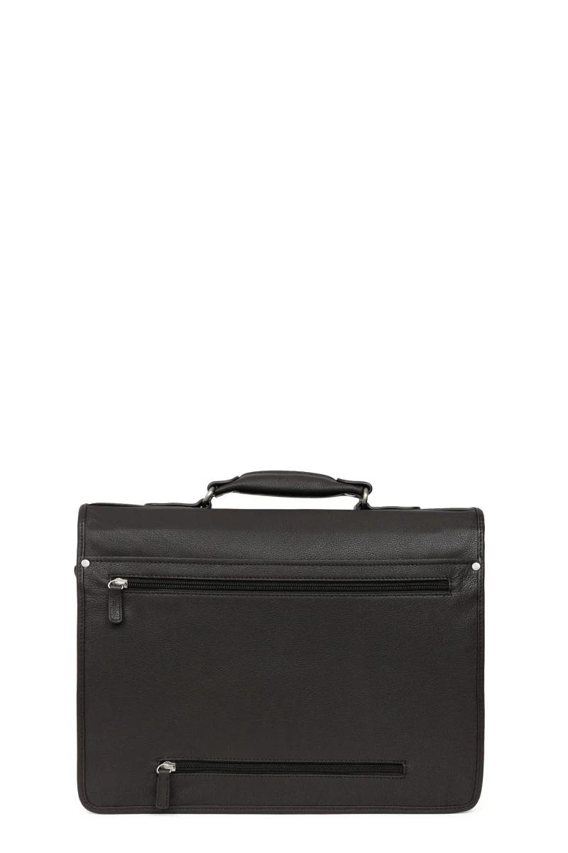 Cartable - A4 - Cuir