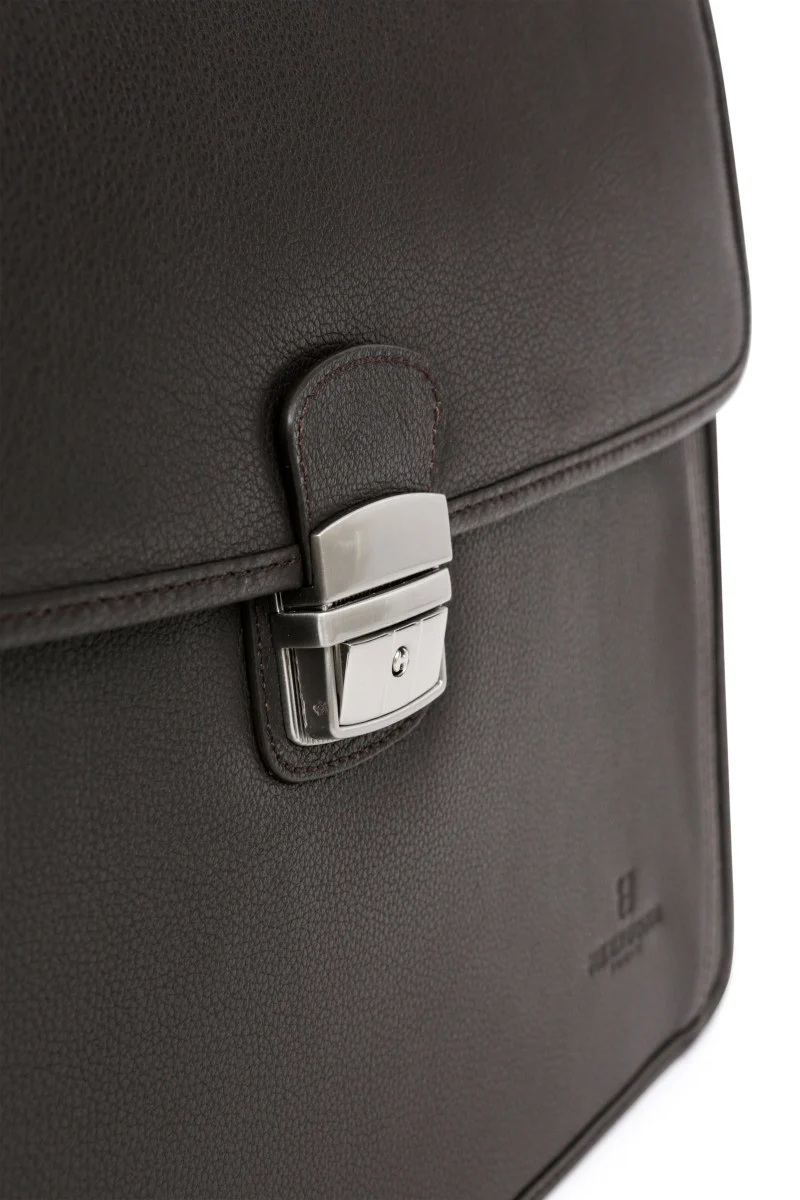 Cartable - A4 - Cuir
