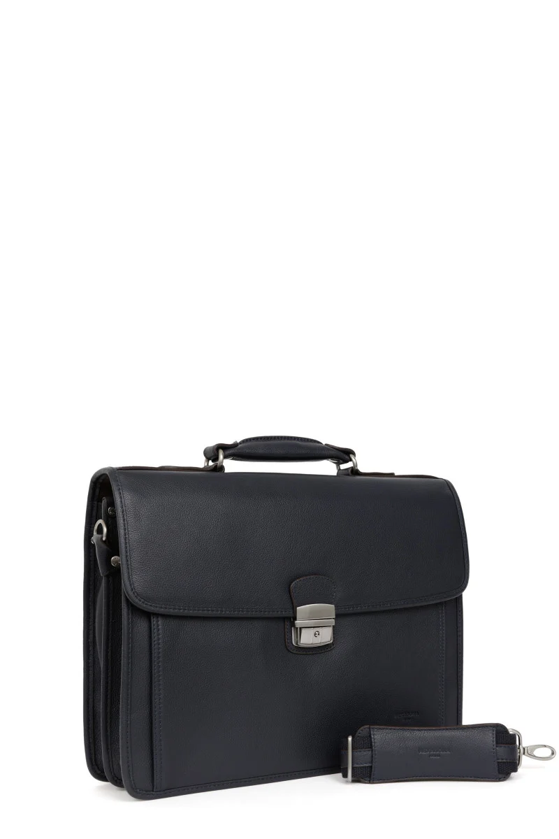 Cartable - A4 - Cuir
