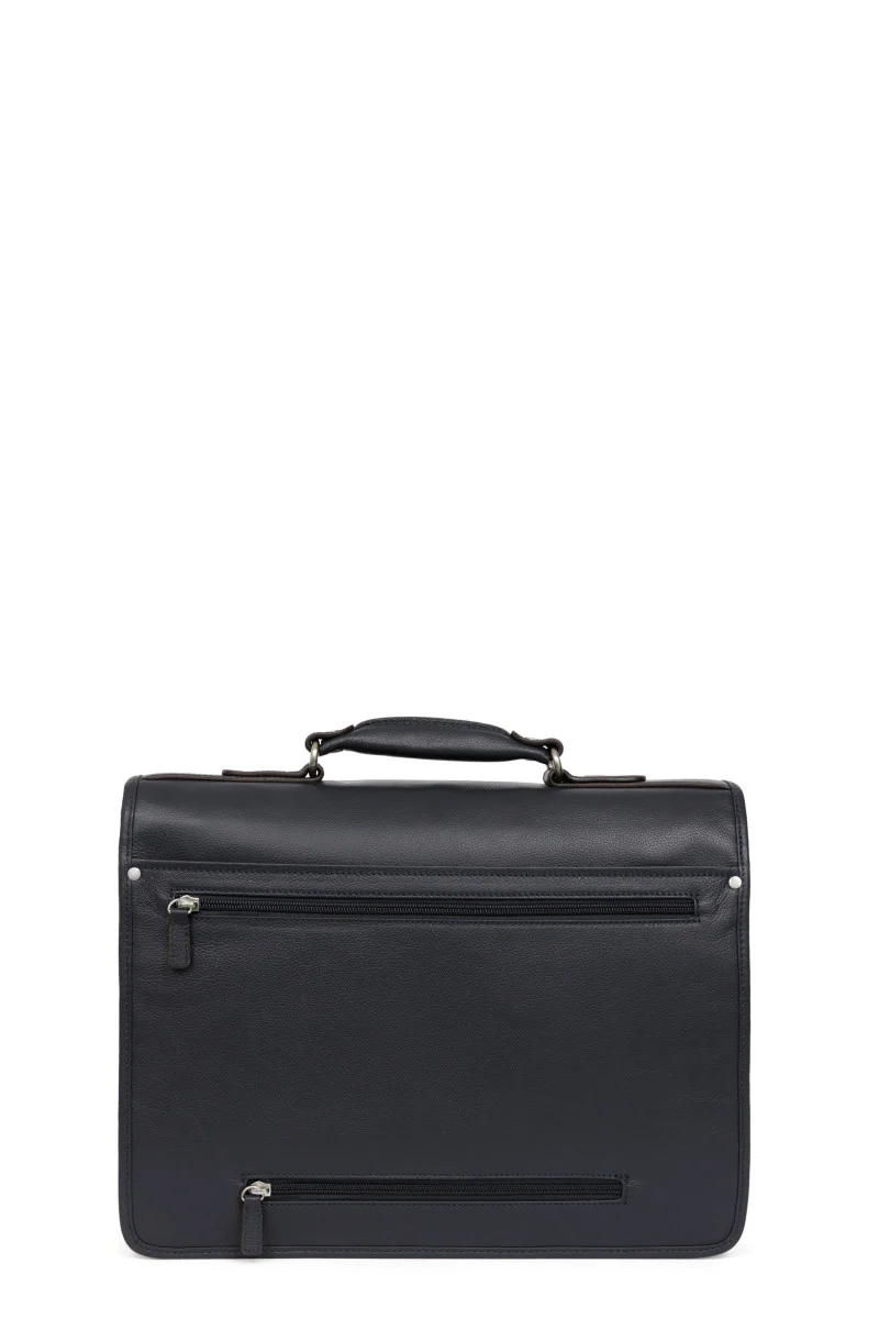 Cartable - A4 - Cuir
