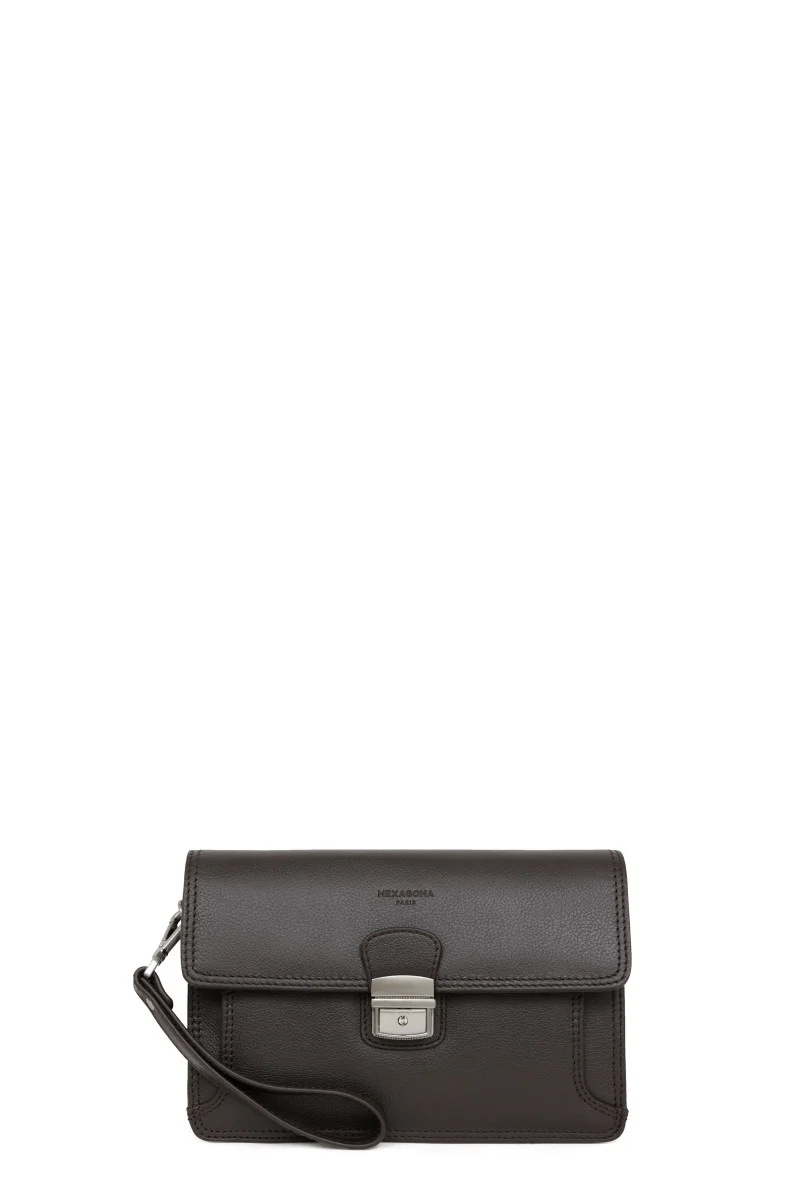 Pochette dragonne - Cuir