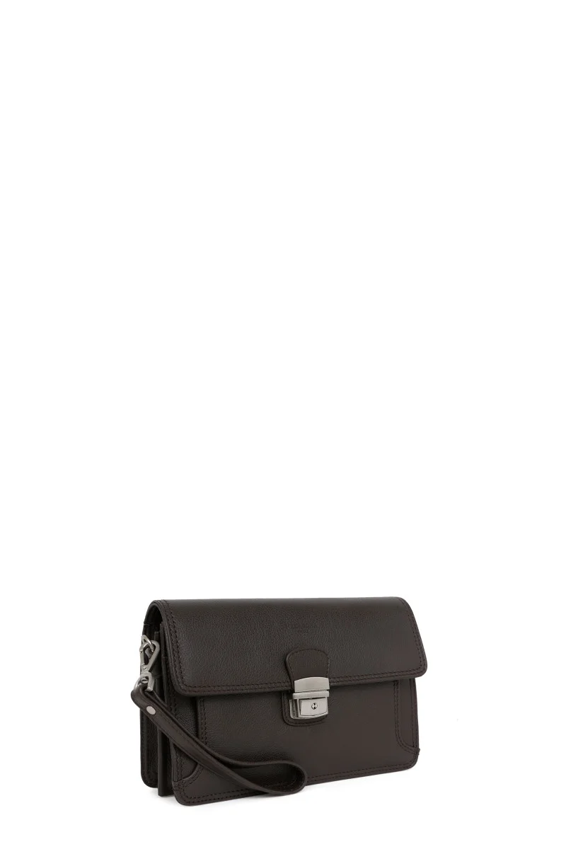 Pochette dragonne - Cuir