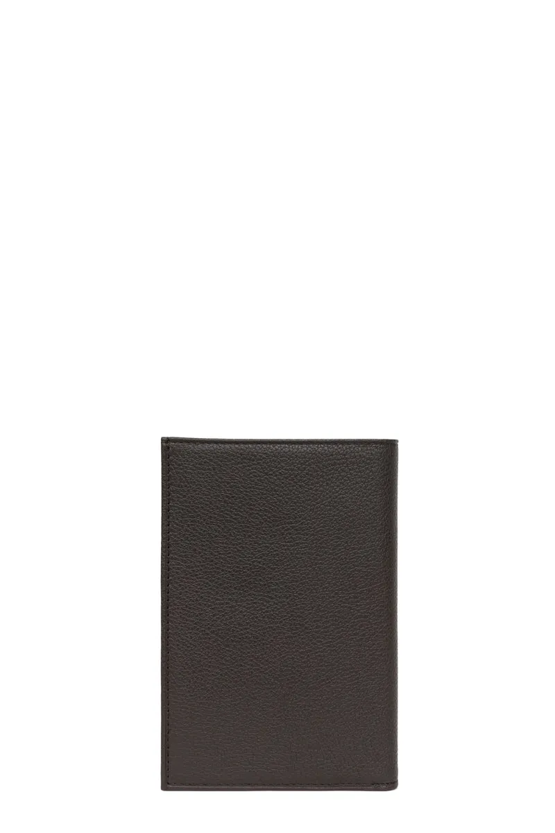 Portefeuille européen - 3 volets - Cuir