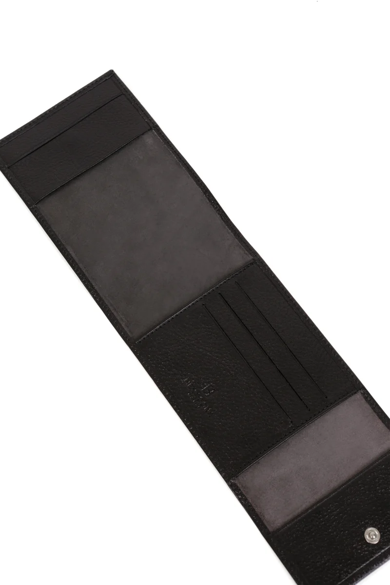 Porte-chéquier - 2 volets - Cuir