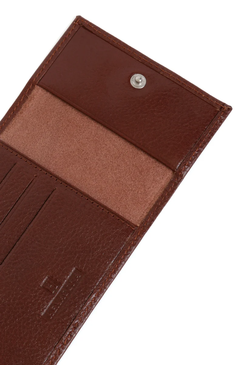 Porte-chéquier - 2 volets - Cuir