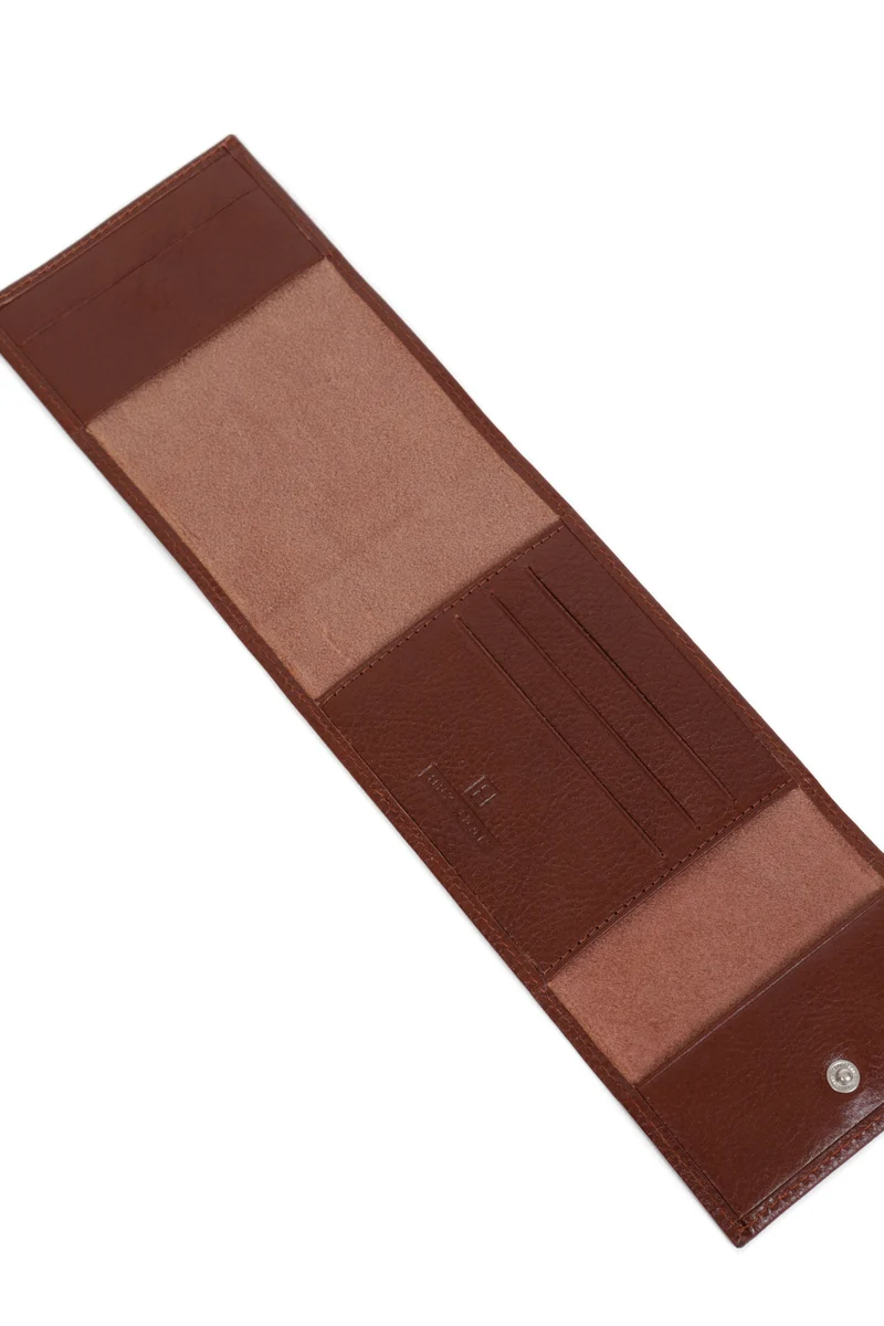 Porte-chéquier - 2 volets - Cuir
