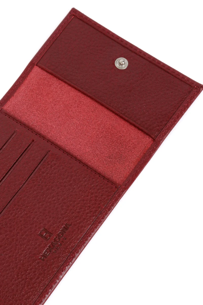 Porte-chéquier - 2 volets - Cuir