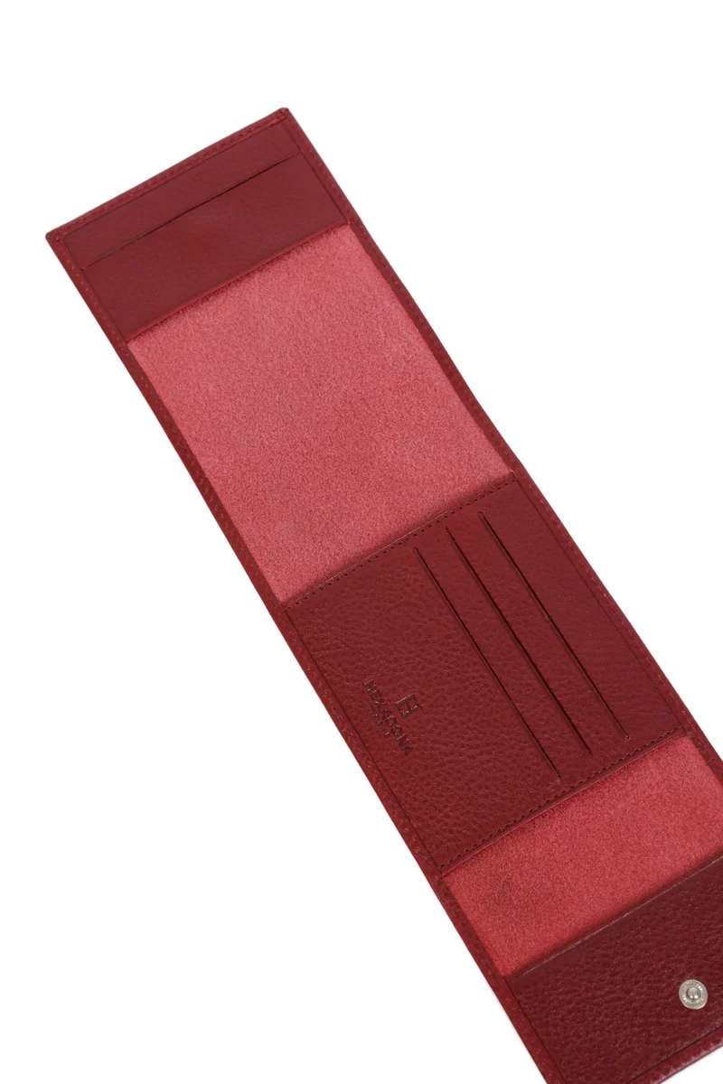 Porte-chéquier - 2 volets - Cuir