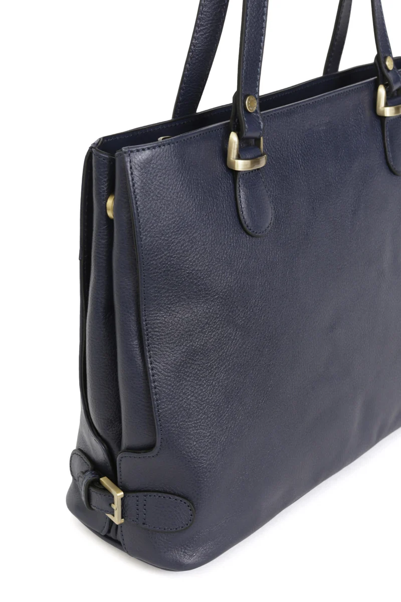 Sac porté épaule 2 anses - A4 - Cuir