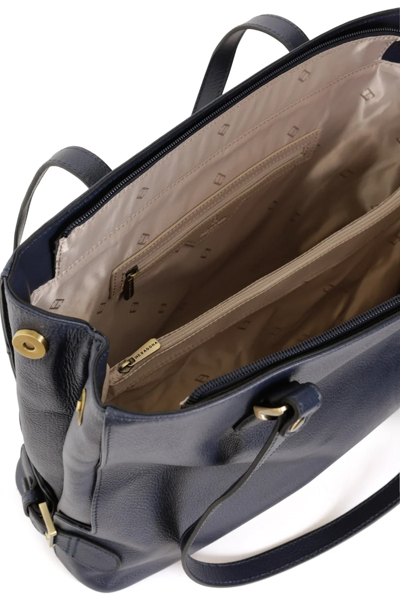 Sac porté épaule 2 anses - A4 - Cuir