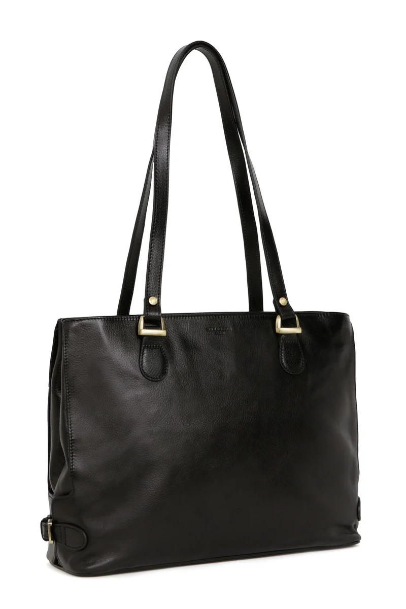 Sac porté épaule 2 anses - A4 - Cuir