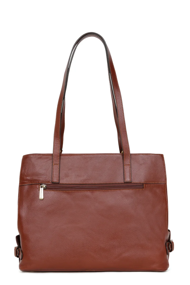 Sac porté épaule 2 anses - A4 - Cuir