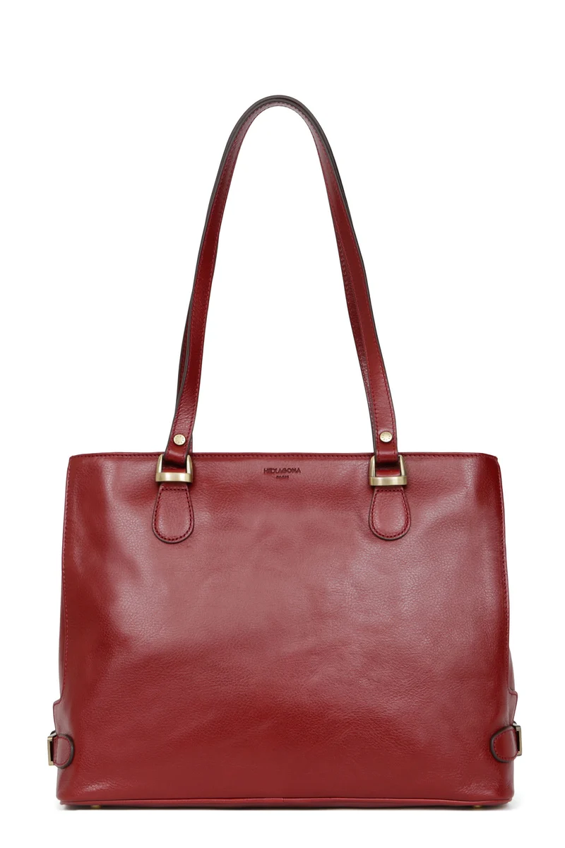 Sac porté épaule 2 anses - A4 - Cuir