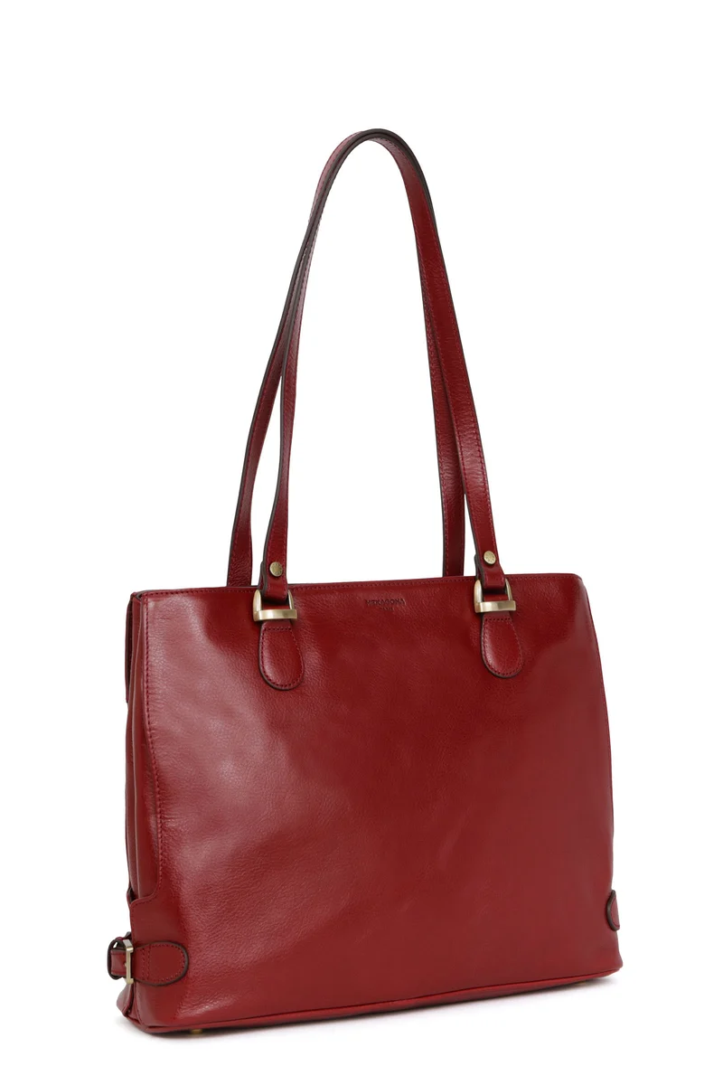 Sac porté épaule 2 anses - A4 - Cuir