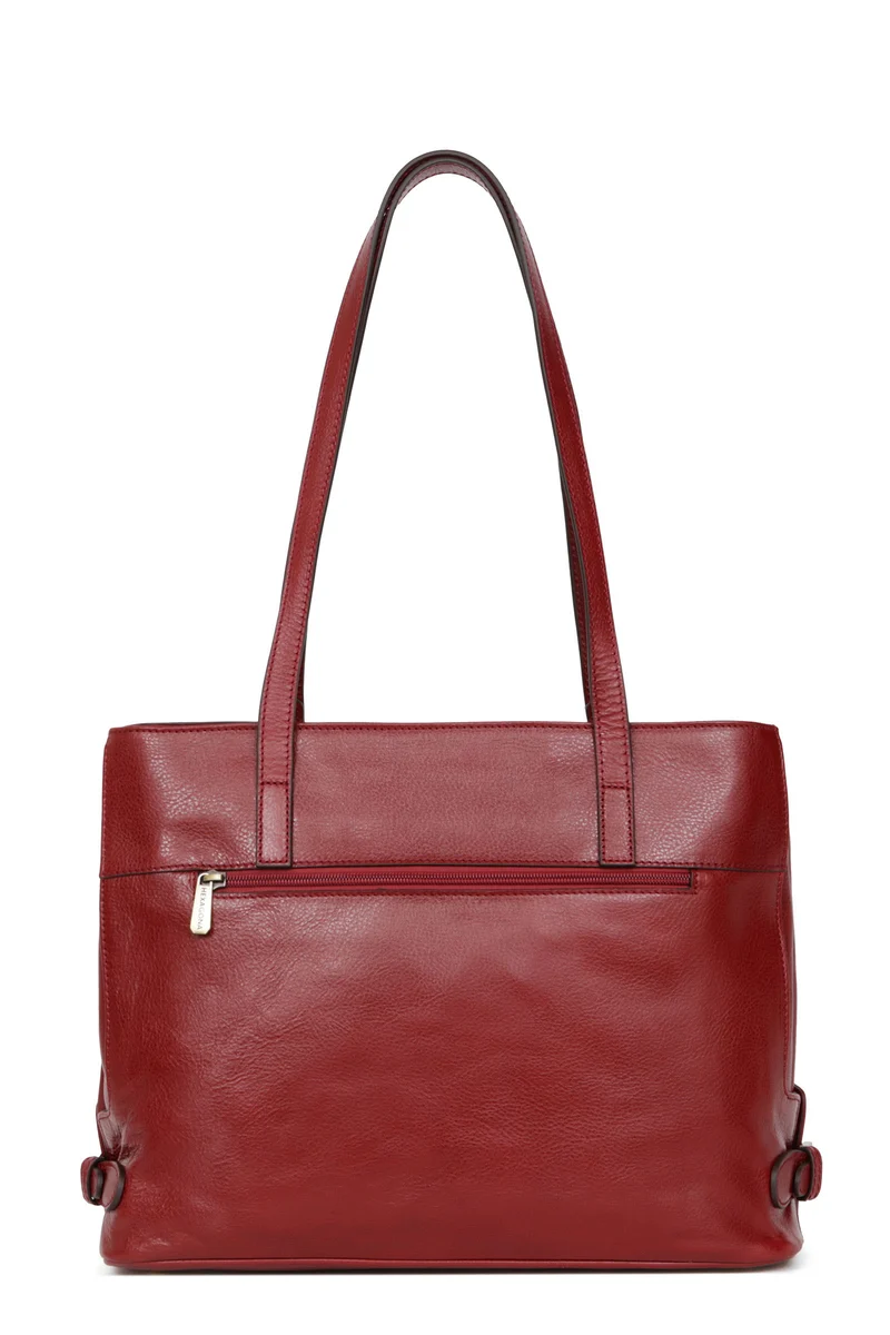 Sac porté épaule 2 anses - A4 - Cuir