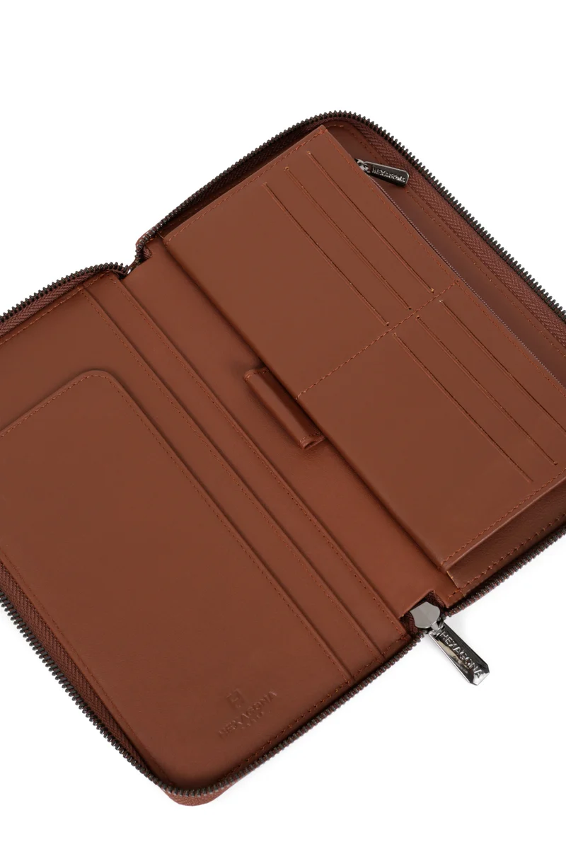 Compagnon de voyage - Stop RFID - Cuir