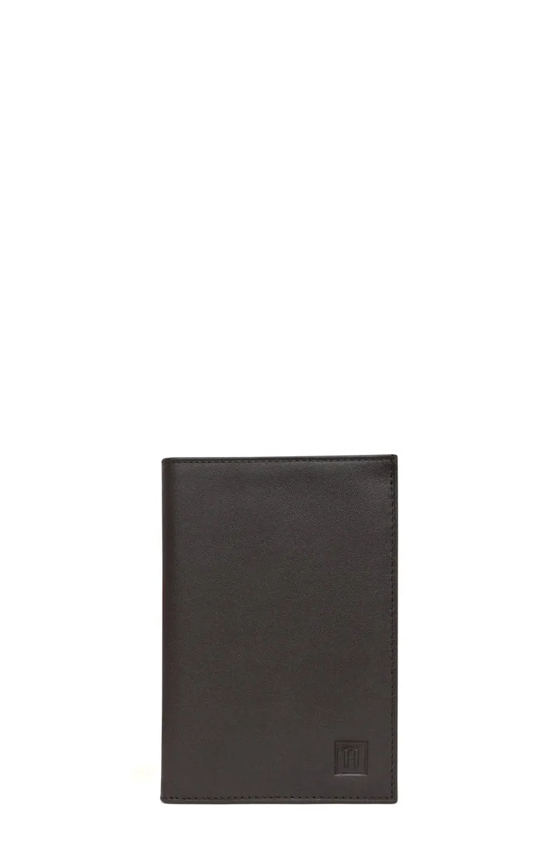 Portefeuille européen - 3 volets - Cuir