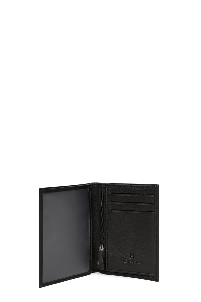 Portefeuille européen - 1 volet - Cuir