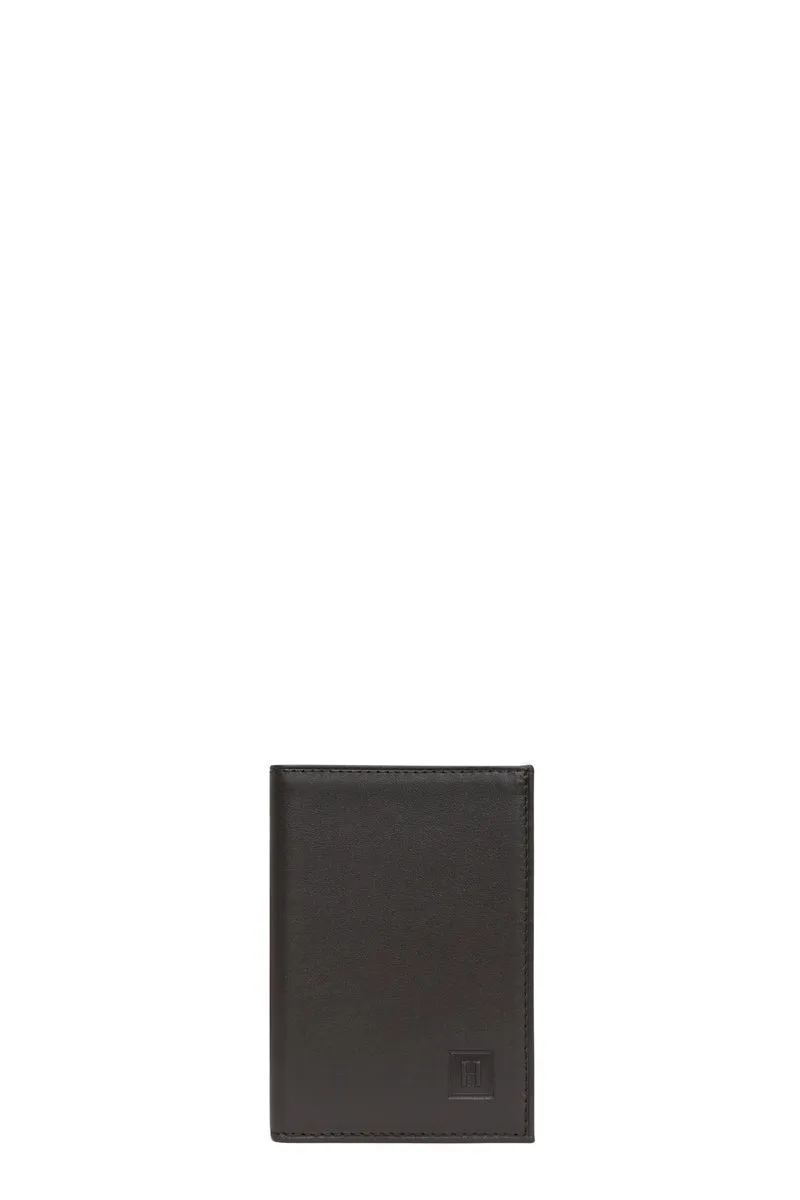 Portefeuille européen - 1 volet - Cuir