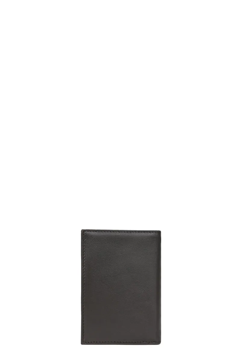 Portefeuille européen - 1 volet - Cuir